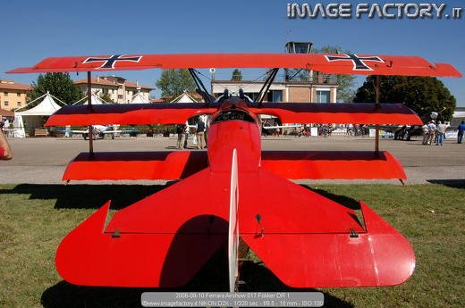 2006-09-10 Ferrara Airshow 017 Fokker DR 1